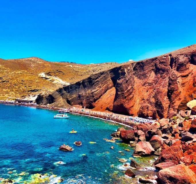 Santorini: Guided Island Day Trip with Beach Visit - Akrotiri explains Santorini’s ancient past