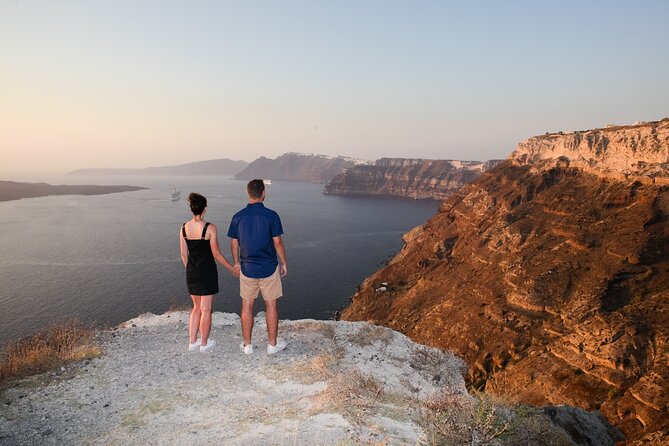 Santorini: Half-Day Island Sightseeing Tour - Perivolos: volcanic sand and time to rest