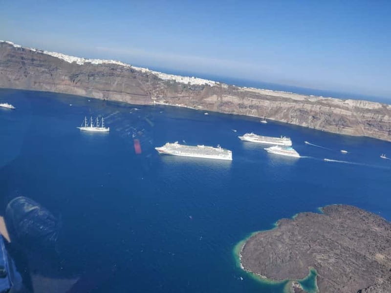 Santorini: Helicopter Sightseeing Flight Over Caldera - Key points to know before booking
