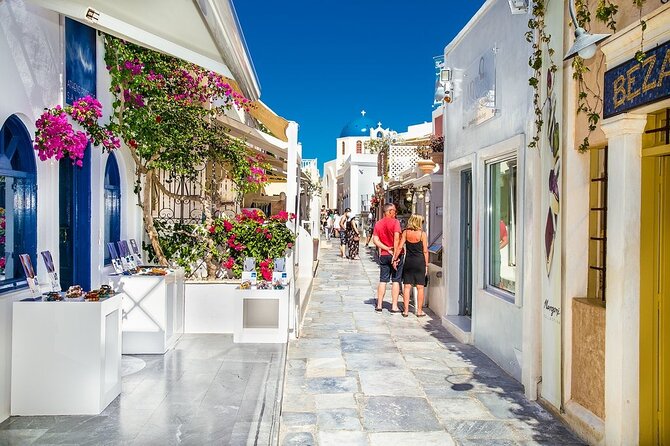 Santorini Highlights Half-Day Private Tour - Firostefani and the famous blue dome