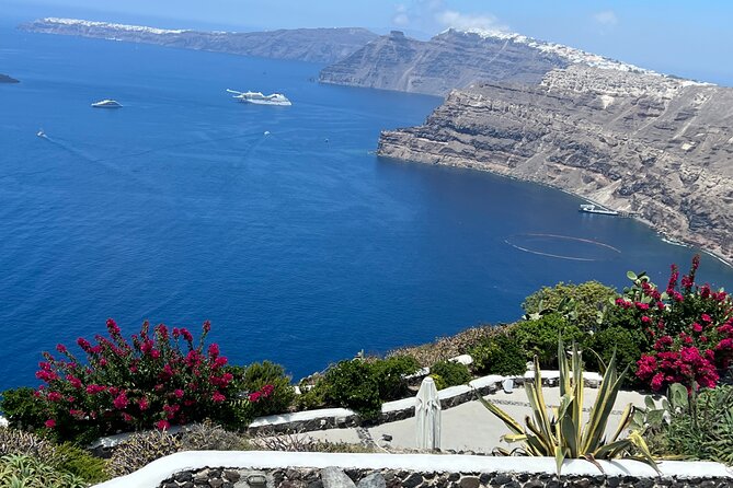 Santorini Highlights: Private Sightseeing Tour in Santorini - Pyrgos, where the island rises inland