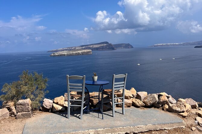 Santorini Highlights: Private Sightseeing Tour in Santorini - Perivolos and the black-pebble coast