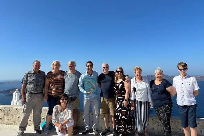 Santorini Highlights Small-Group Tour with Authentic Greek Lunch - Oia delivers the famous white-and-blue Santorini