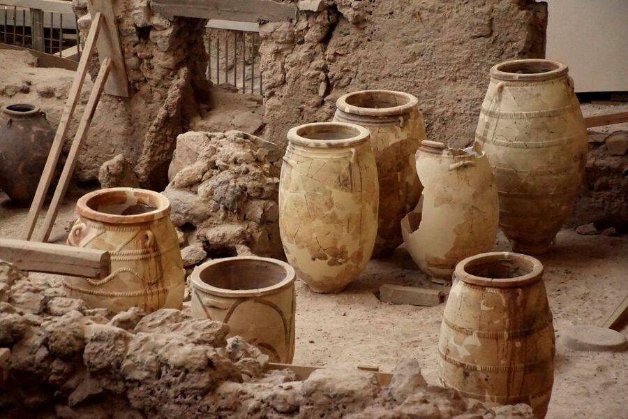 Santorini HISTORY & ARCHEOLOGY Tour (up to 8 guests) - Reaching Ancient Thera on Mesa Vouno