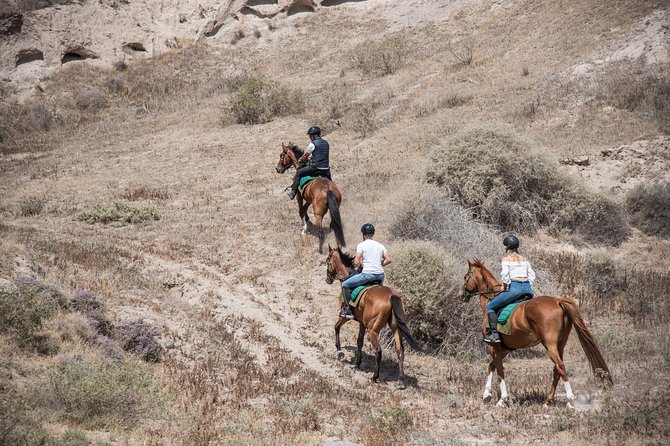 Santorini Horse Riding to Black Sandy Beach - Why the small group matters