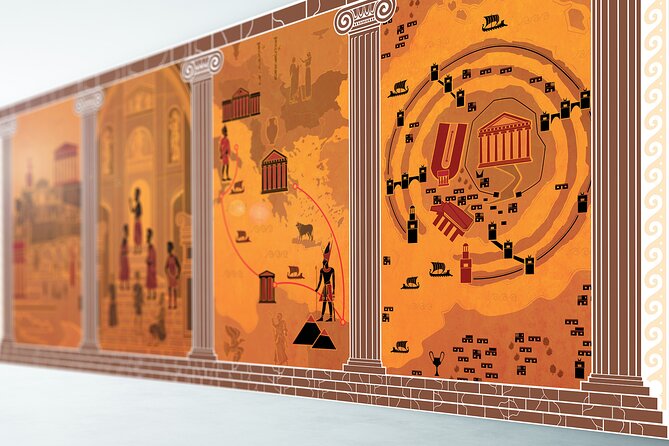 Santorini Lost Atlantis 9D Experience - What happens inside the 700-square-meter museum
