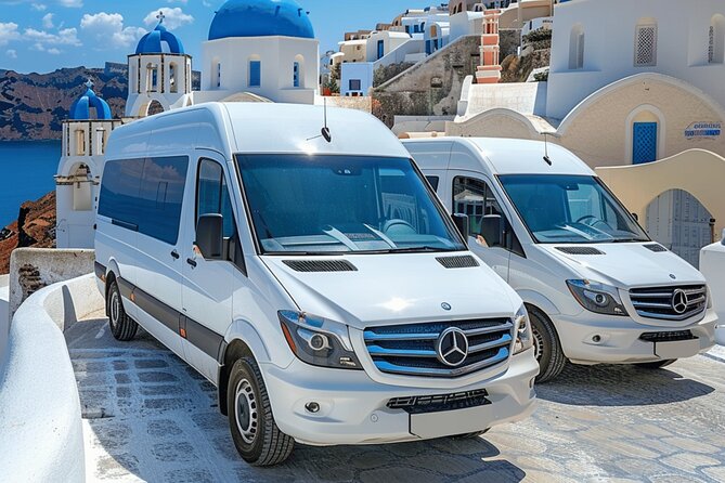 Santorini: Main Port Shared Shuttle - Bus to Hotels or Airport - Key points to know before you book