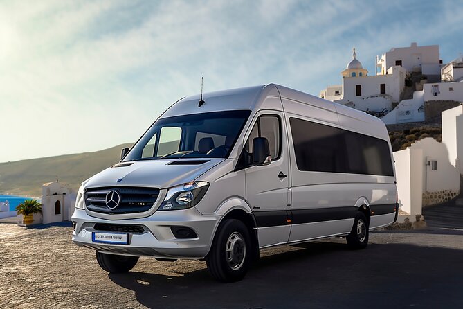 Santorini: Main Port Shared Shuttle - Bus to Hotels or Airport - Is $26.43 a fair price?