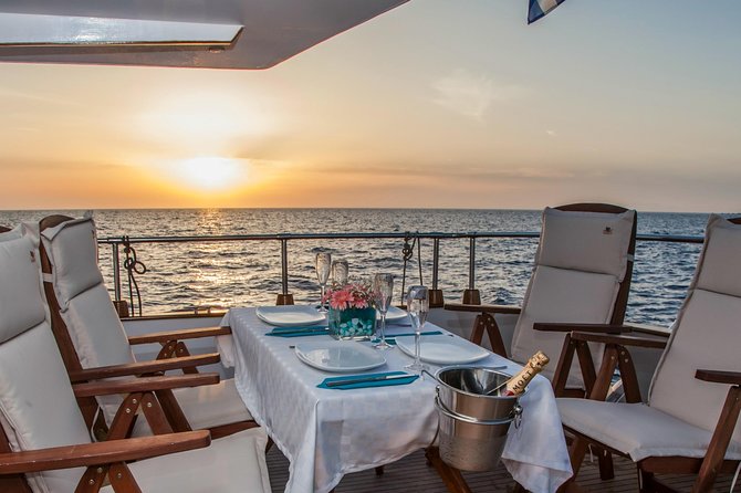Santorini: Motor Yacht Sunset Cruise with 5-Course Dinner - Is this really a luxury yacht?