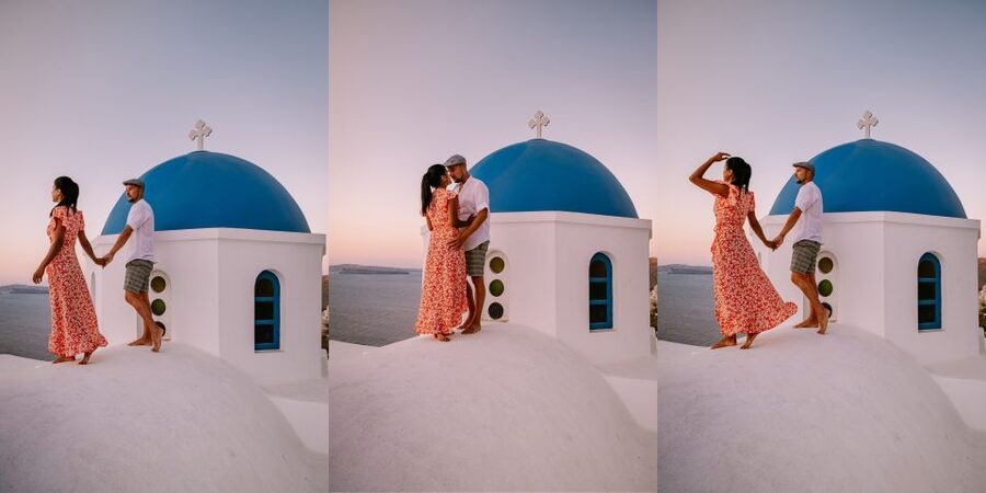 Santorini: Oia Village Professional Photo Shoot - Following the best photo route through Oia