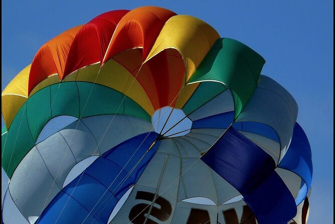 Santorini: Parasailing Flight Experience at Black Beach - The best time to choose, 12:30 or 17:00