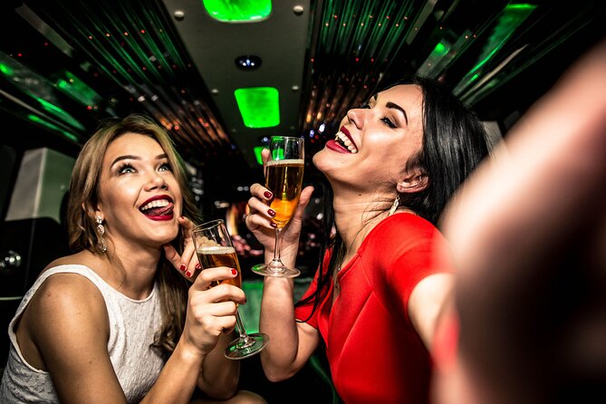 Santorini Party Bus Experience - RGB lights, Bluetooth music, and your own party soundtrack