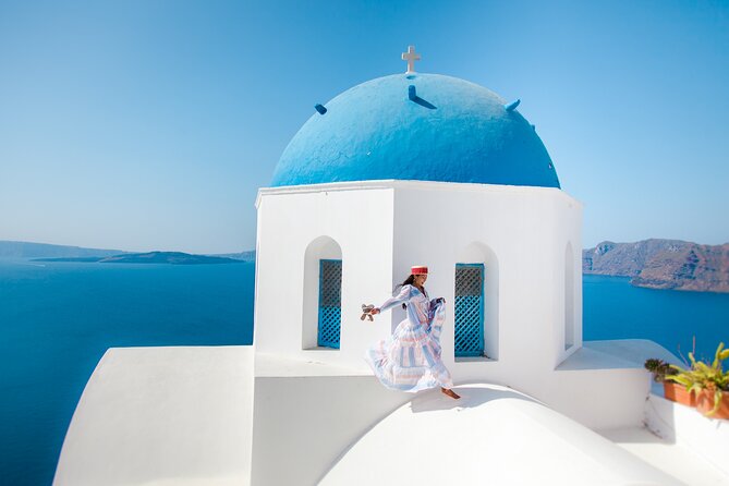 Santorini Photoshoot Oia - How the one-hour session usually feels
