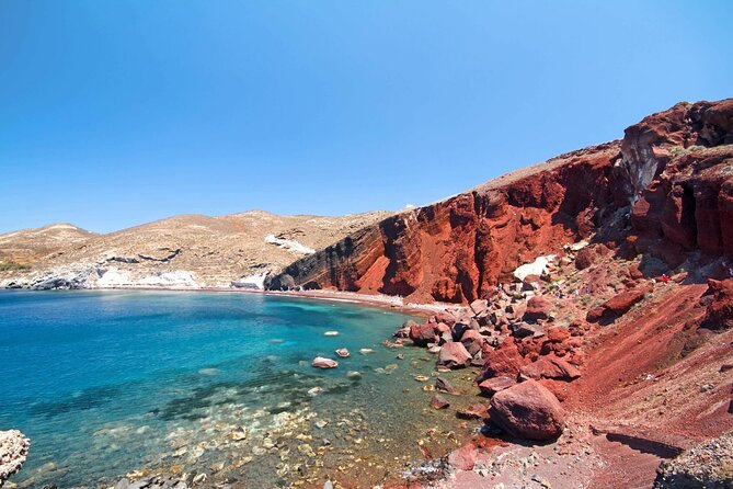 Santorini Popular Destinations - Red Beach and the island’s volcanic colors
