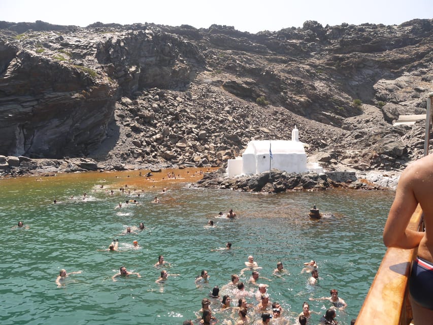 Santorini Port: 3 Hour Cruise to Volcano and Hot Springs - Should you book it?