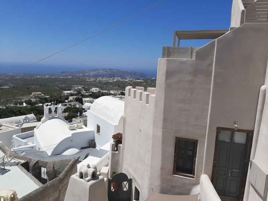 Santorini: Private 4-Hour Cultural Villages Sightseeing Tour - Akrotiri: the archaeological centerpiece