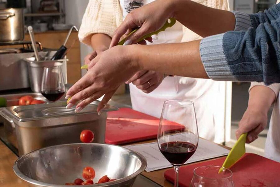 Santorini: Private Cooking Class and Wine Tasting Tour - Transport, timing, and private group value
