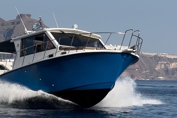 Santorini Private Cruise Sightseeing Tour with BBQ and Drinks - Ammoudi Bay is the right place to begin