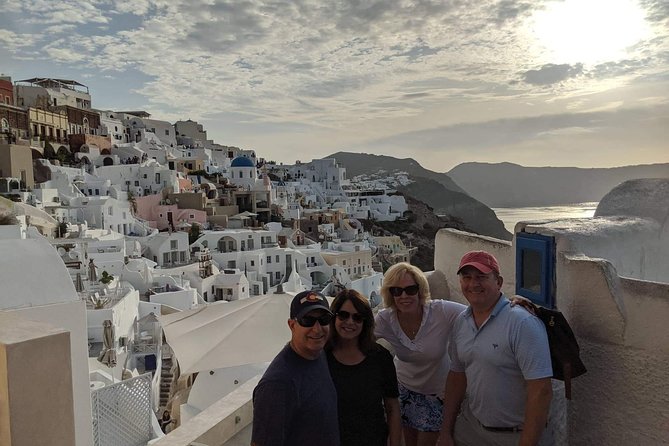 Santorini Private Custom Tour 6 - Hours - Prophet Elias and the island from above