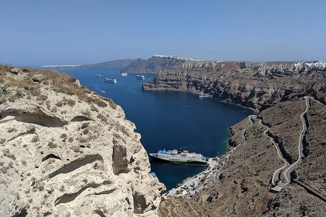 Santorini Private Custom Tour 6 - Hours - Black-sand beaches and the choice to stop for lunch