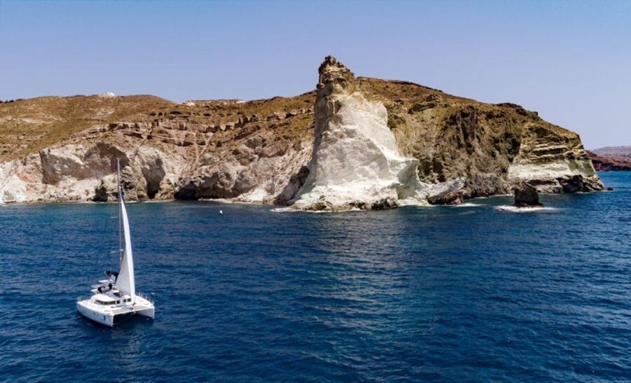 Santorini: Private Day Cruise with a BBQ meal and Open Bar - Key points to know before booking