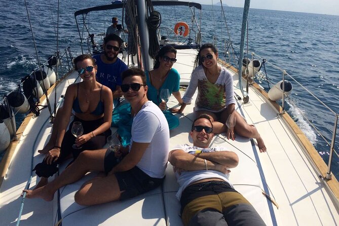 Santorini Private Daytime Sailing Cruise with Meal, Drinks &Transfer included - Crossing between the volcanic islands