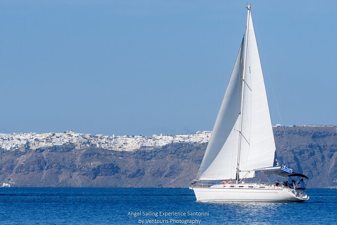 Santorini Private Daytime Sailing Tour with Meal, Drinks &Transfer included - What Captain George and Ina add