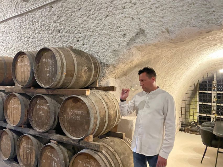 Santorini Private Daytime Wine Tour with Certified Sommelier - Cheese, Local Bites, and Pacing Your Tastings