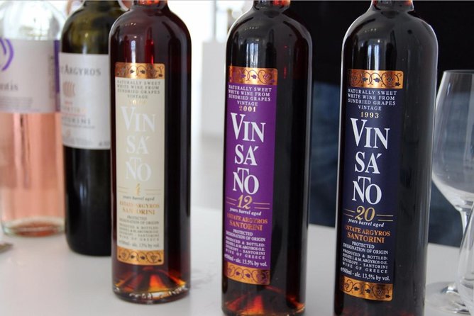 Santorini Private Driver: Explore Santorini - Port & Hotel Pickup - Santorini wine is worth making time for