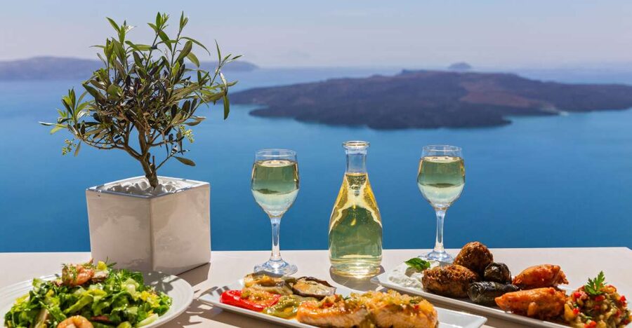 Santorini : Private Fine Wine Tasting - Estate Argyros and the character of Assyrtiko