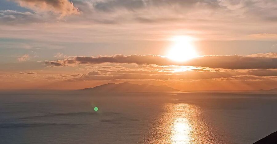 Santorini: Private Guided Sunrise Tour with a Sunrise View - The Three Bells of Fira and the classic blue dome