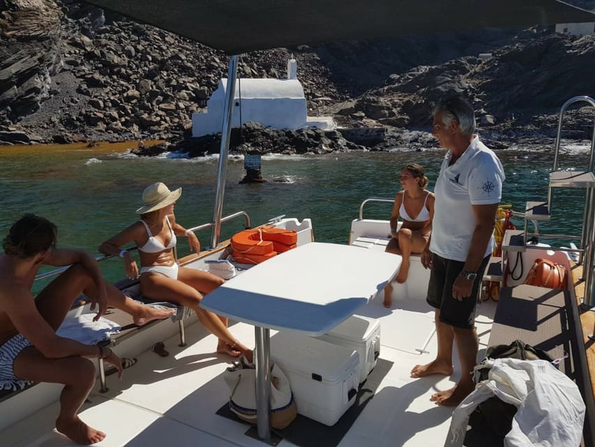 Santorini: Private Motorboat Cruise and Volcano Hike - Who should book this cruise?
