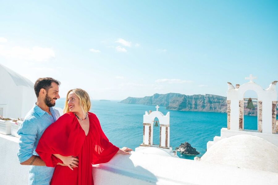 Santorini Private Photoshoot - Price and value for one to five people