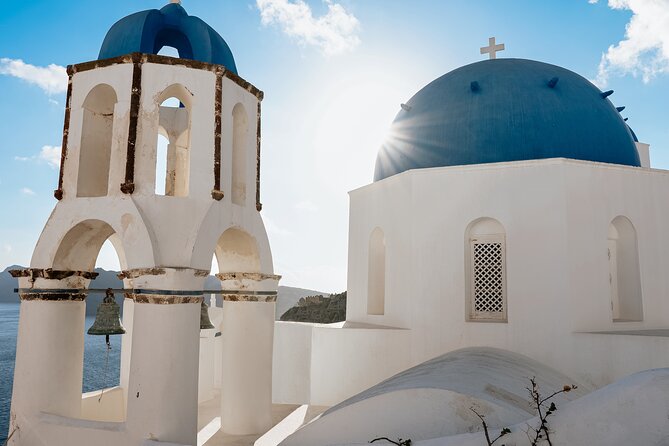 Santorini Private sightseeing land tours - Oia: start with Santorini’s most famous view