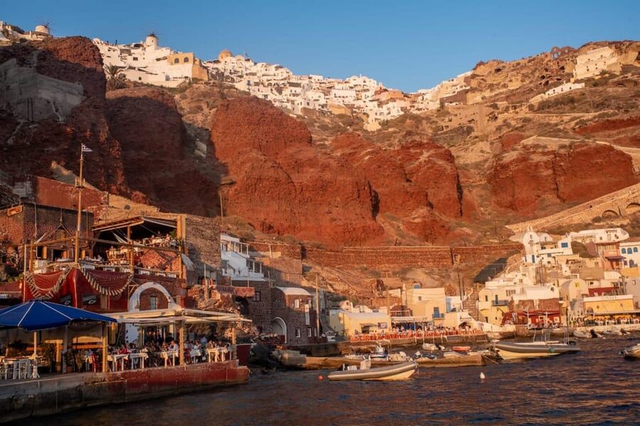 Santorini: Private Sightseeing Tour with Local Guide - Red Beach and the Akrotiri Peninsula