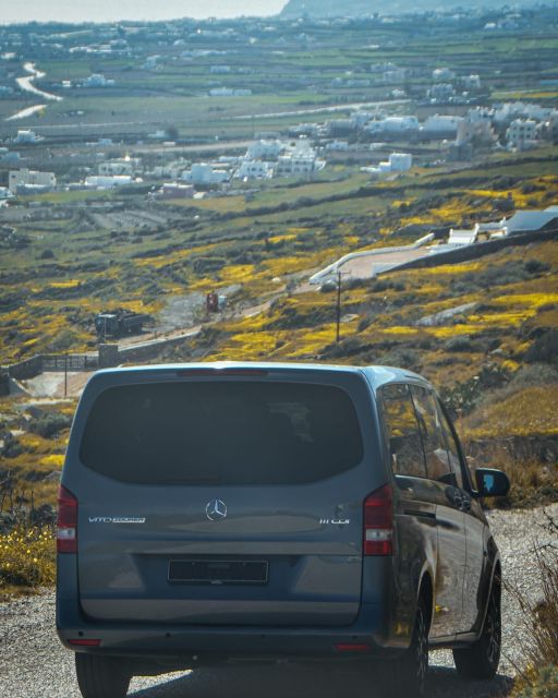 Santorini: Private Tailor-Made Land Tour with a Local Driver - Black sand beaches bring a change of pace