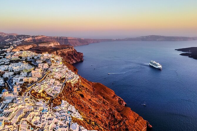 Santorini Private Tour 5hours Wine and local product tasting - Oia gives you the classic Santorini start