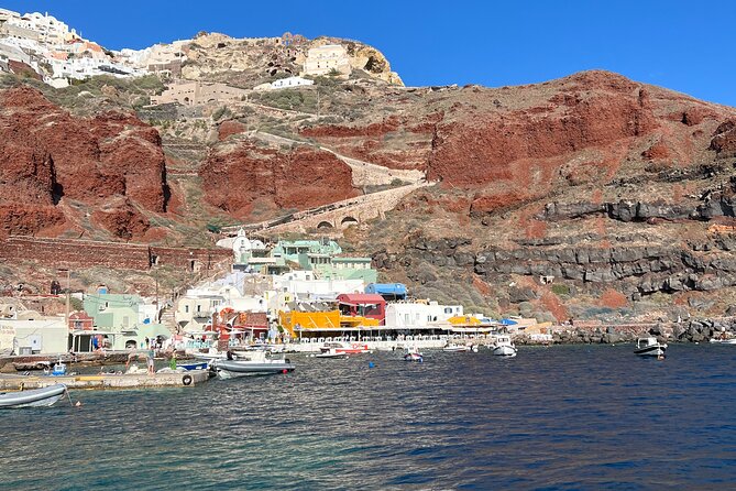 Santorini Private Tour - Black sand beach: a short walk by the water