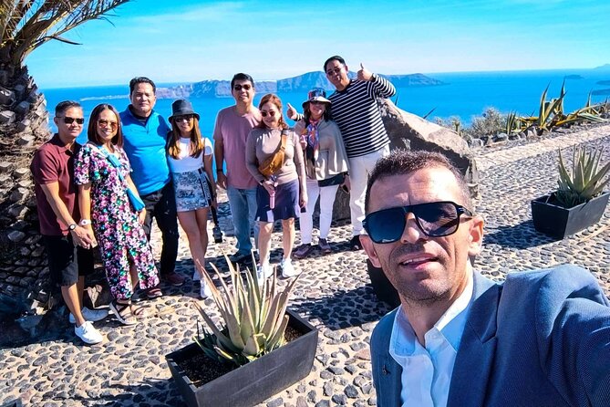 Santorini Private Tour Blue Domes - Red Beach Shows Santorini’s Volcanic Colors