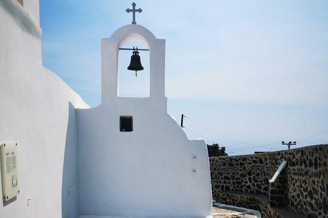 Santorini Private Tour Highlights 6h for Groups and Families - Pyrgos brings you into old stone lanes