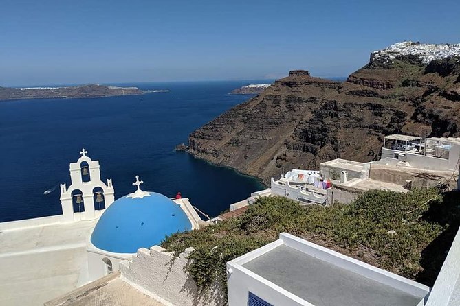 Santorini Private Tour With Food Experience - Red Beach and Santorini’s volcanic colors