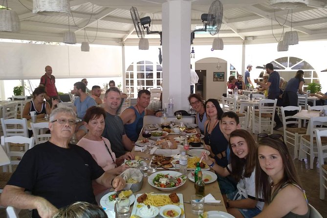 Santorini Private Tour With Food Experience - Perissa Black Sand Beach and the included lunch