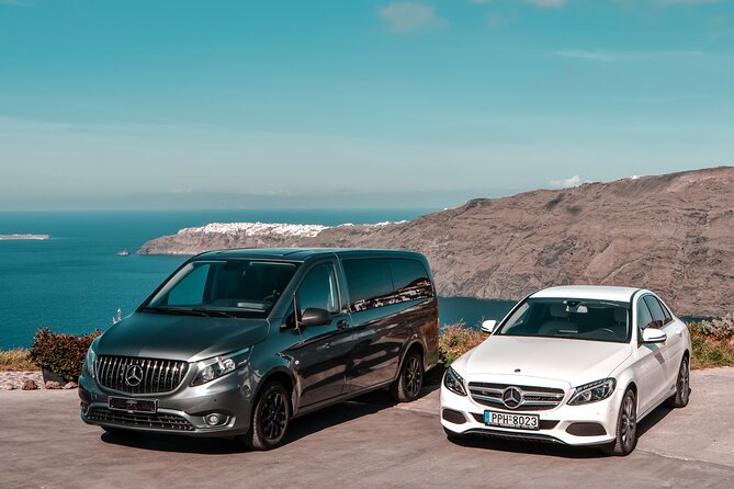 Santorini, Private Transfer with Luxury Airconditioned Vehicle - Key points at a glance