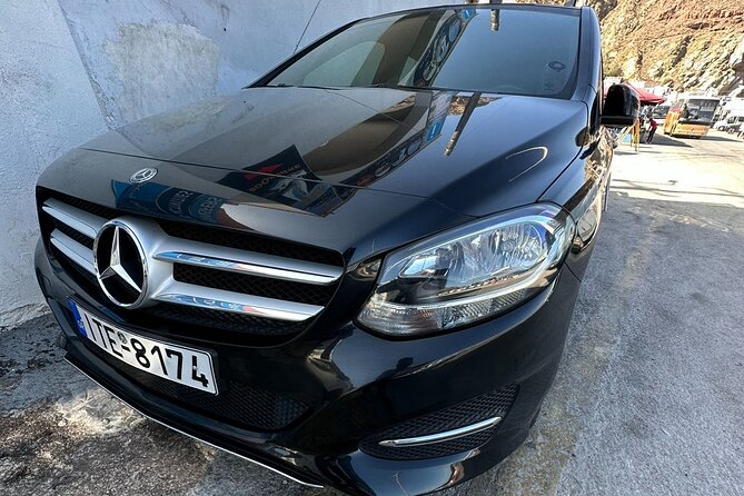 Santorini Private Transfers | Any Pick-Up to Any Destination - Timing, communication, and pickup details