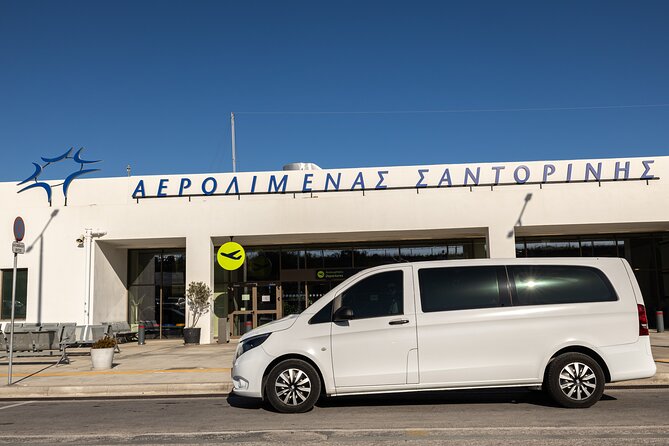 Santorini: Private Transfers To / From the Airport (JTR) - Booking details that can prevent confusion