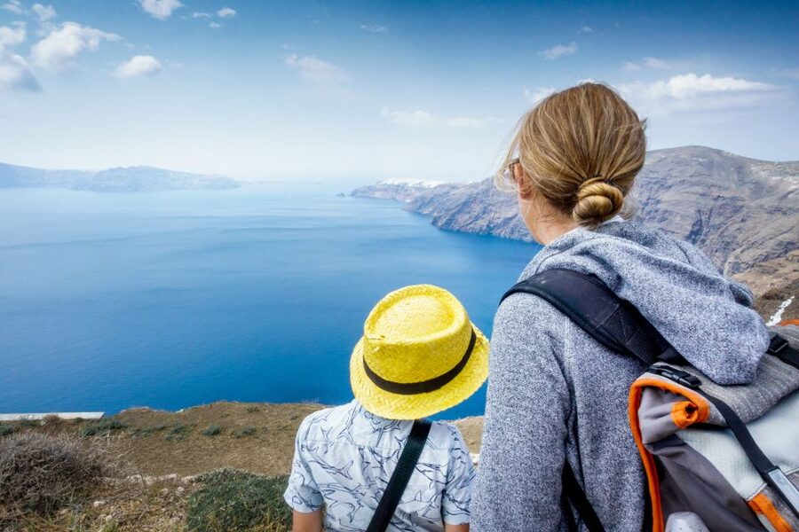 Santorini: Private Vistas Morning Hike inc. tastings - Imerovigli Stories, Volcano Views, and Atlantis