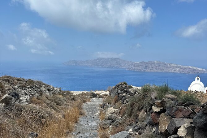 Santorini's Famous Fira to Oia Hike: A Private tour Adventure - Firostefani brings a quieter stretch