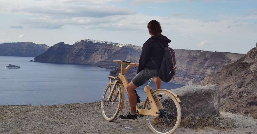 Santorini's Handcrafted Wooden E-Bike Rental - Key Points Before You Ride
