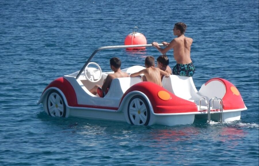 Santorini: Sail into Serenity with Our Pedal Boats - Key points to know