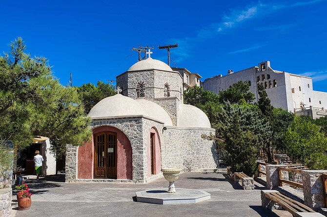Santorini Shore Excursion in Style- by the Katsipis Family - Megalochori offers a quieter village stop